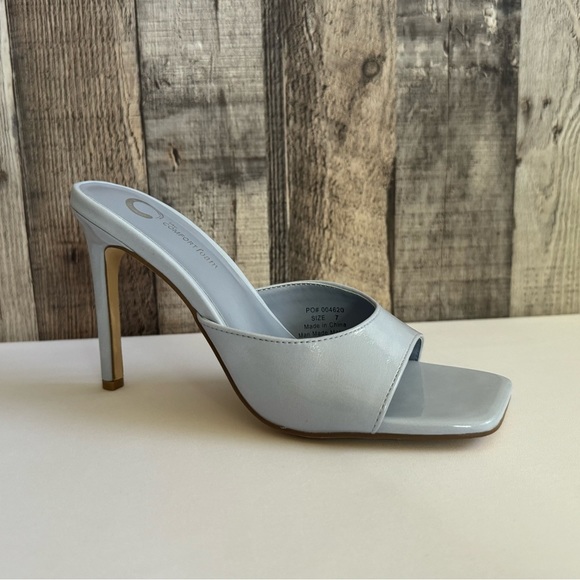 Journee Collection Stiletto Slip-On High Heels Marlowe Blue - Picture 3 of 7